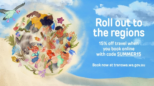 poster for static website advertisement.