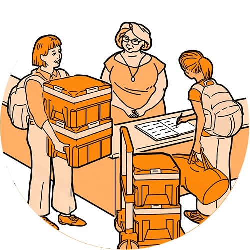 Talking in classroom
